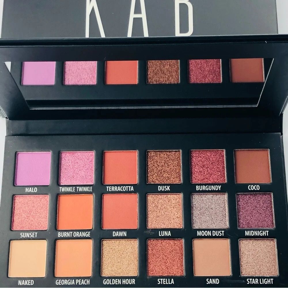 NWT KAB Cosmetics Day + Night Eyeshadow Palette